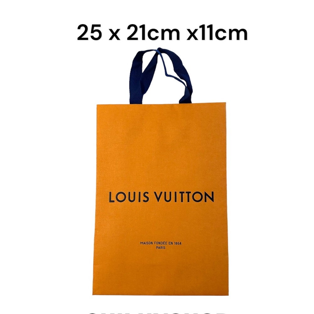 Authentic Louis Vuitton shopping bag